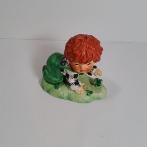 Adorable Little Red Head Goebel Figurine